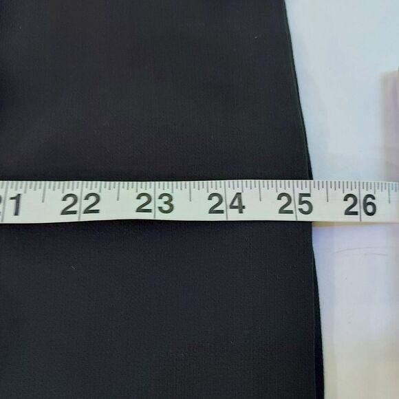 Jones Studio Separates Womens Tiered Skirt Size 14 Black Poly Lined Straight NWT - Picture 11 of 11